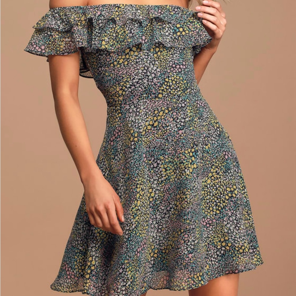 Lulu’s Floral Mini Dress